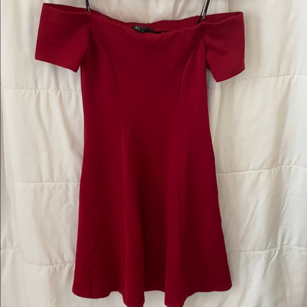Off the shoulder dress